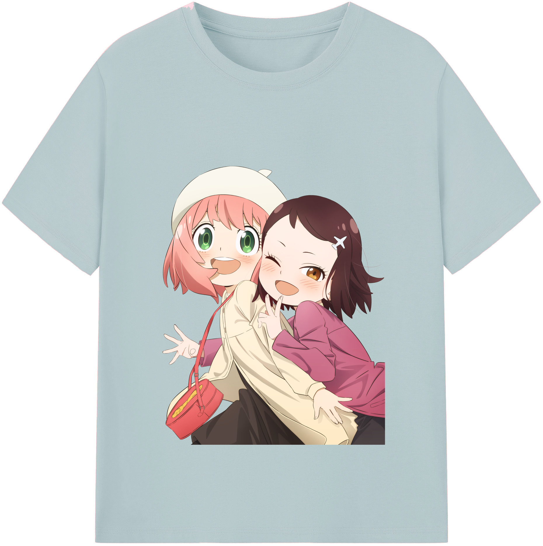 （画像用） SPY×FAMILY间谍家家酒 綿100％半袖Tシャツ（フロントプリント）